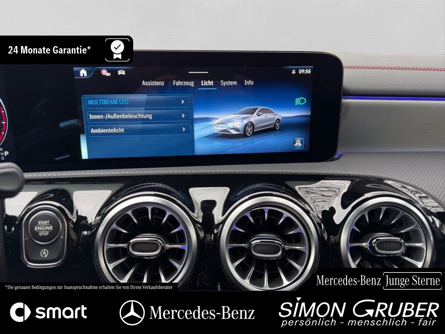 Fahrzeugabbildung Mercedes-Benz CLA 250 4M AMG Night Distronic 360 MBeam Ambi