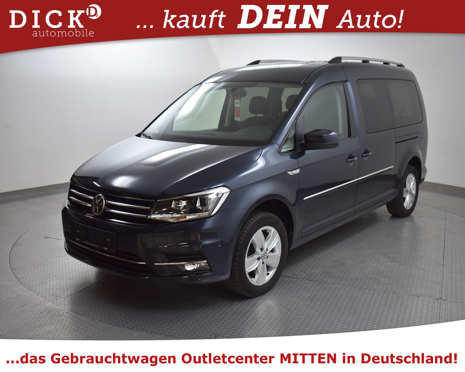 VW Caddy Maxi 2.0d Highl 7SI+NAV+KAM+XEN+AHK+ACC+1H - Image 4