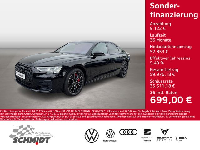 AUDI A8 60 TFSI e quattro SLine RSE eSD ALLRADLENKUNG