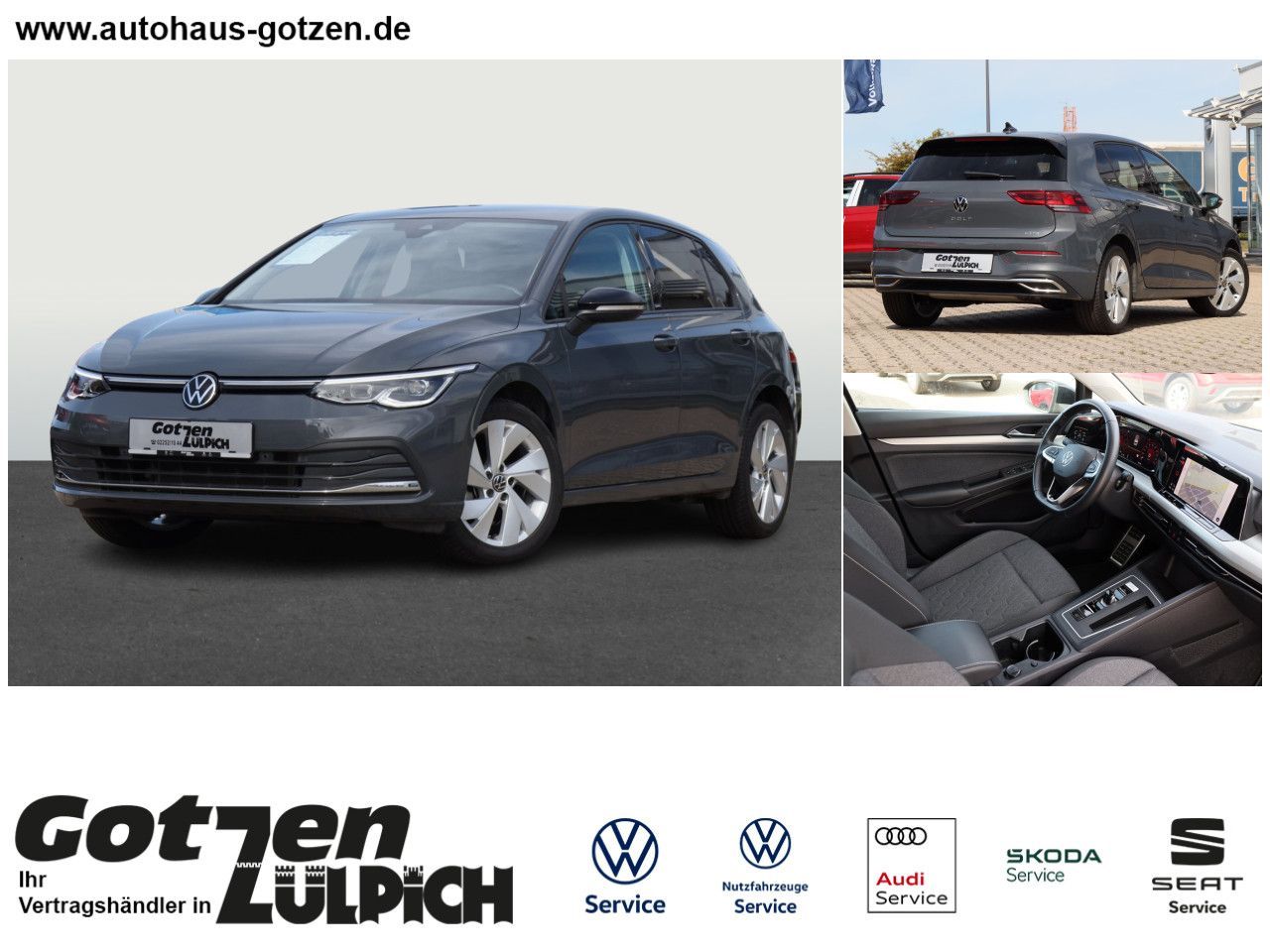 Fahrzeugabbildung Volkswagen Golf VIII 1.5 eTSI Move DSG Navi Bluetooth LED