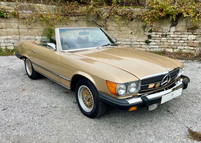 Mercedes-Benz SL 450, ikonengold, TÜV +  H-Kennzeichen !