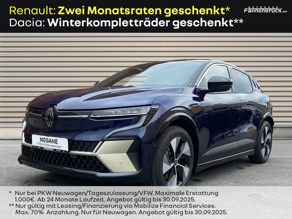 Megane E-Tech 100%E Iconic 220 Comfort Range