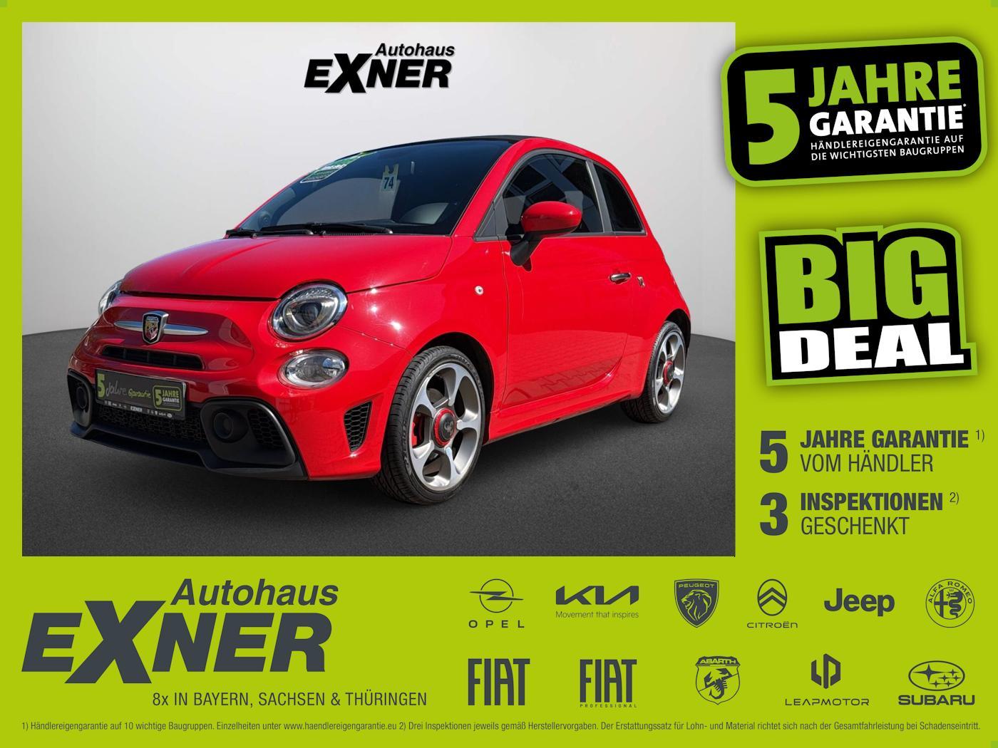 Abarth 500 Cabrio 1.4 T-Jet 16V 595C Navi+LM+PDC+Klima+