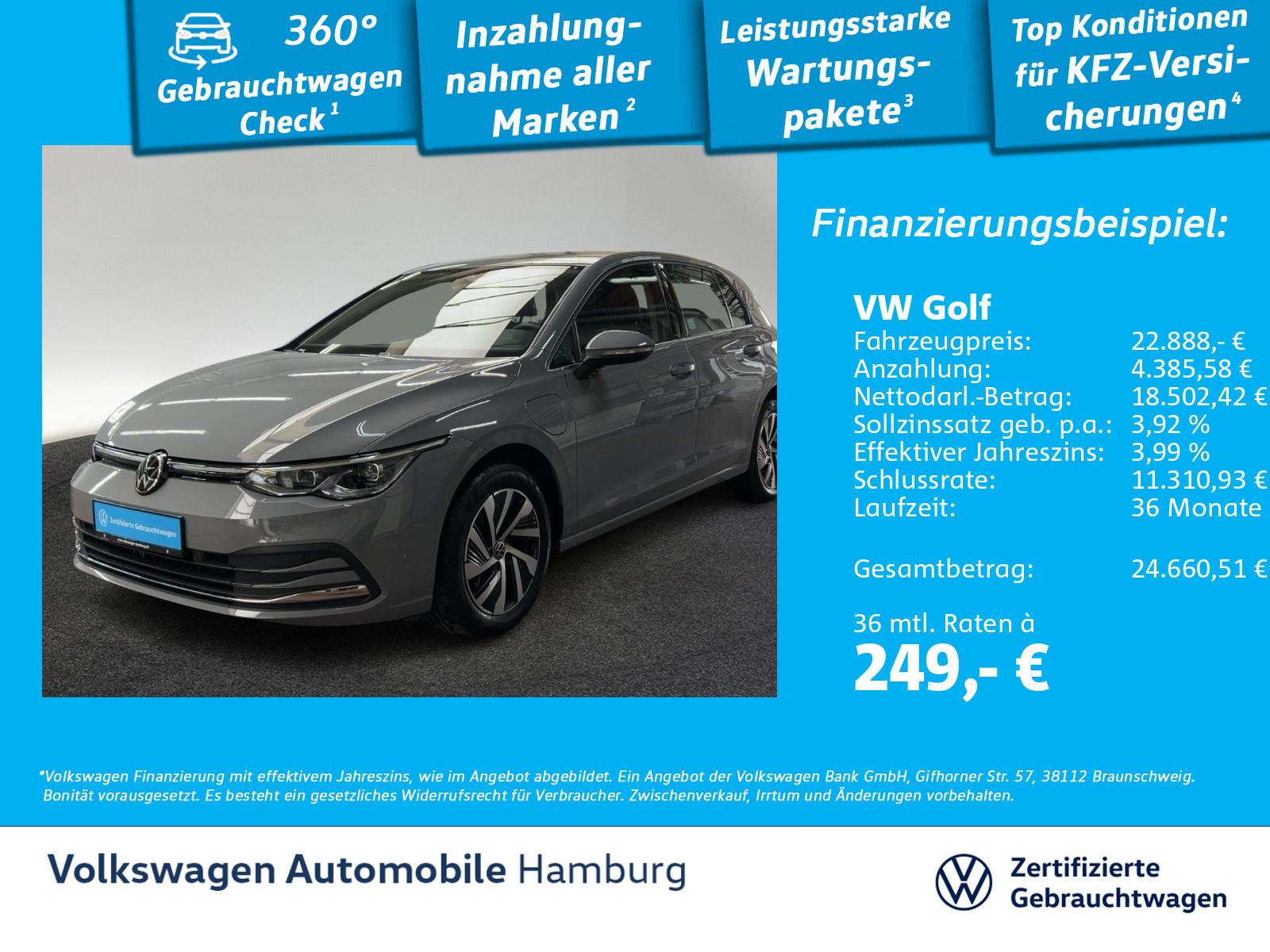 Volkswagen Golf VIII 1.4 eHybrid Style DSG Sitzhzg LED Klim