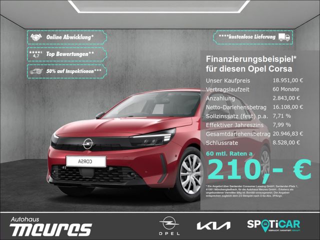 Opel Corsa F 1.2 Facelift Apple CarPlay Allwetter Alu