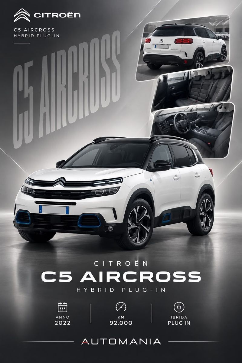 Citroën Citroen C5 Aircross 1.6 hybrid phev Shine 225 e-