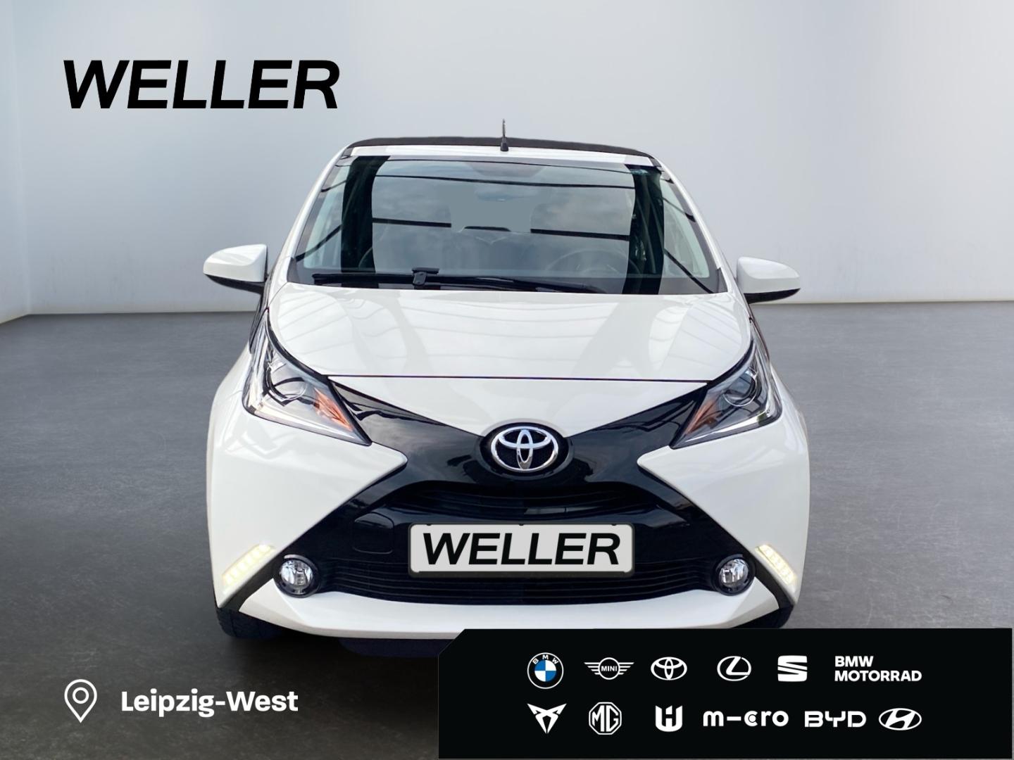 Toyota Aygo x-wave *Faltdach*Teilleder*Kamera*Klima*BT*