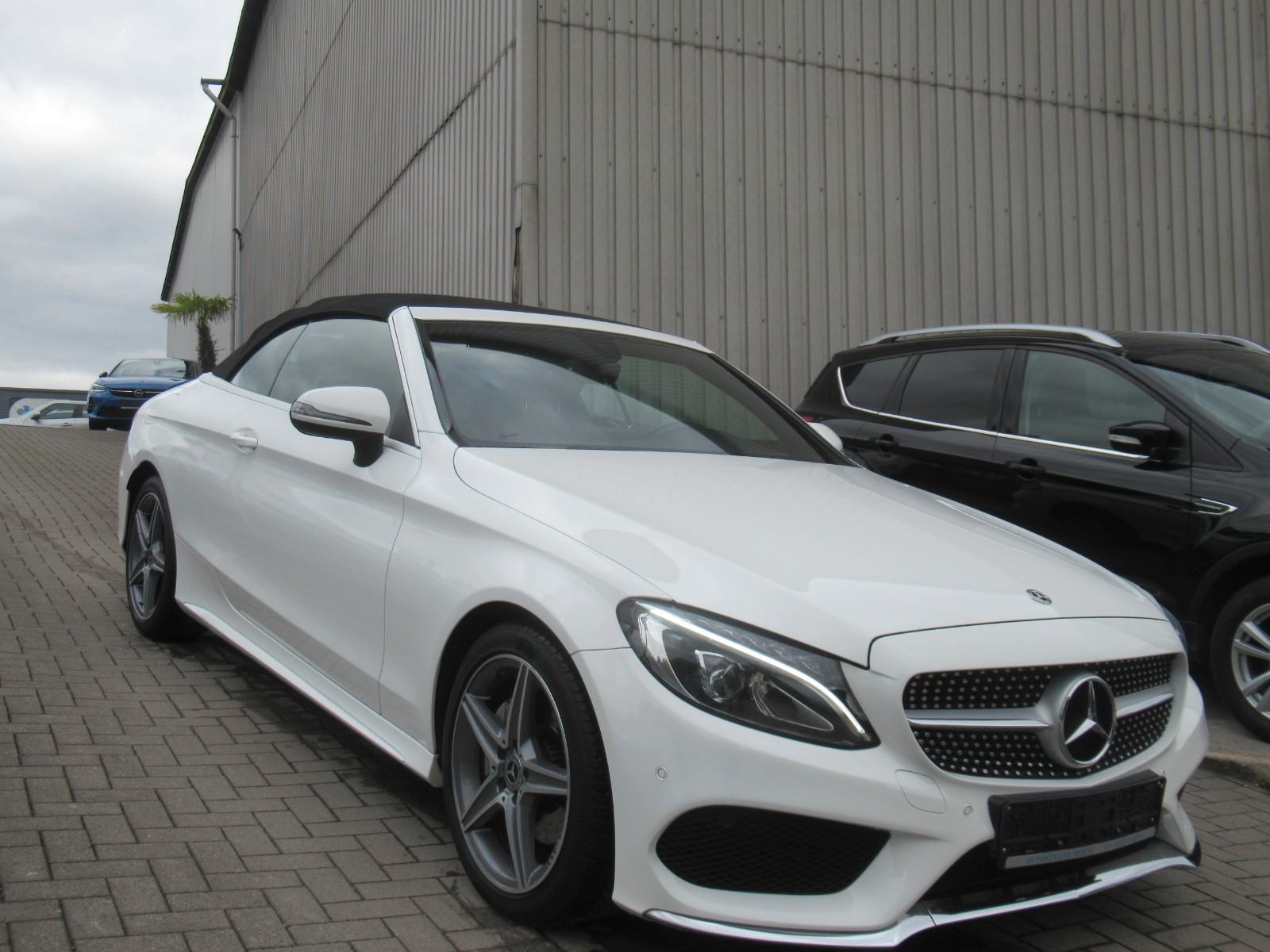 Mercedes-Benz Cabrio C 180 AMG- AMG LINE-NAVI-LEDER-SHZ-2.HAND