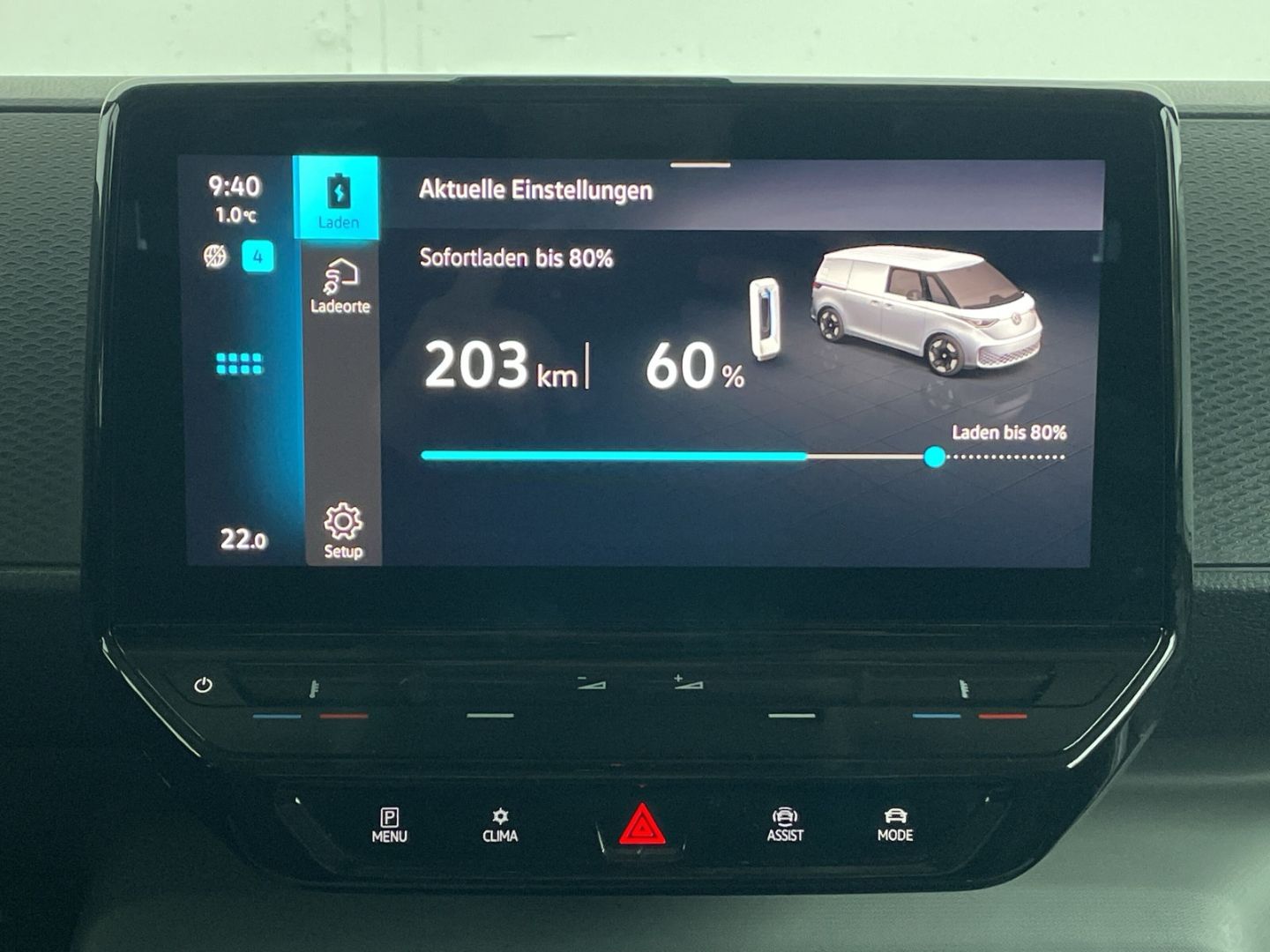 ID. Buzz Cargo AHK/Navi/App-Connect/LED/PDC