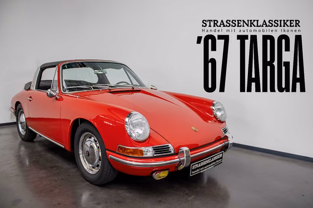 Porsche 911 Softwindow Targa 100% matching numbers
