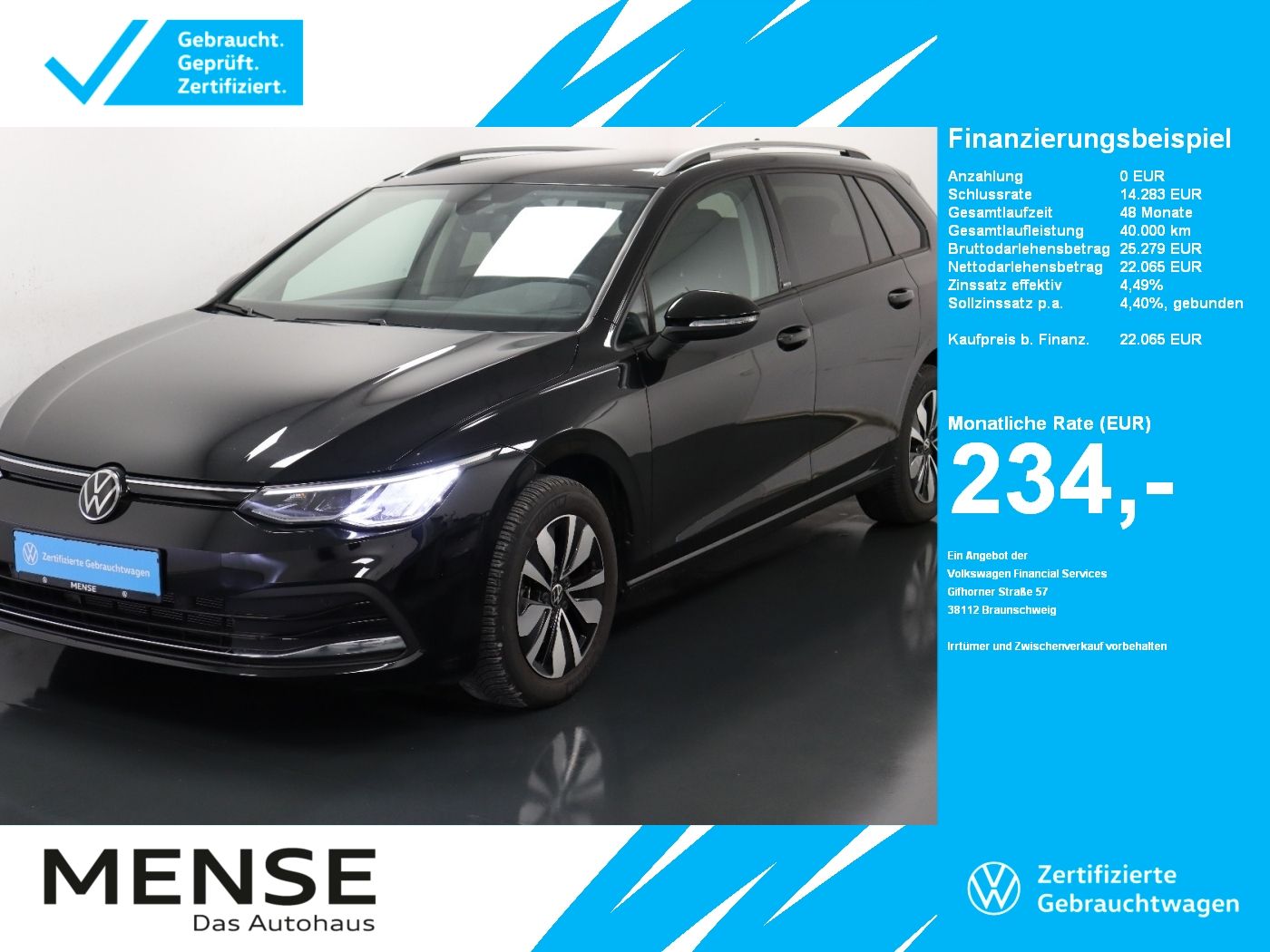 Volkswagen Golf VIII Variant 1.0 TSI MOVE CarPlay|ACC