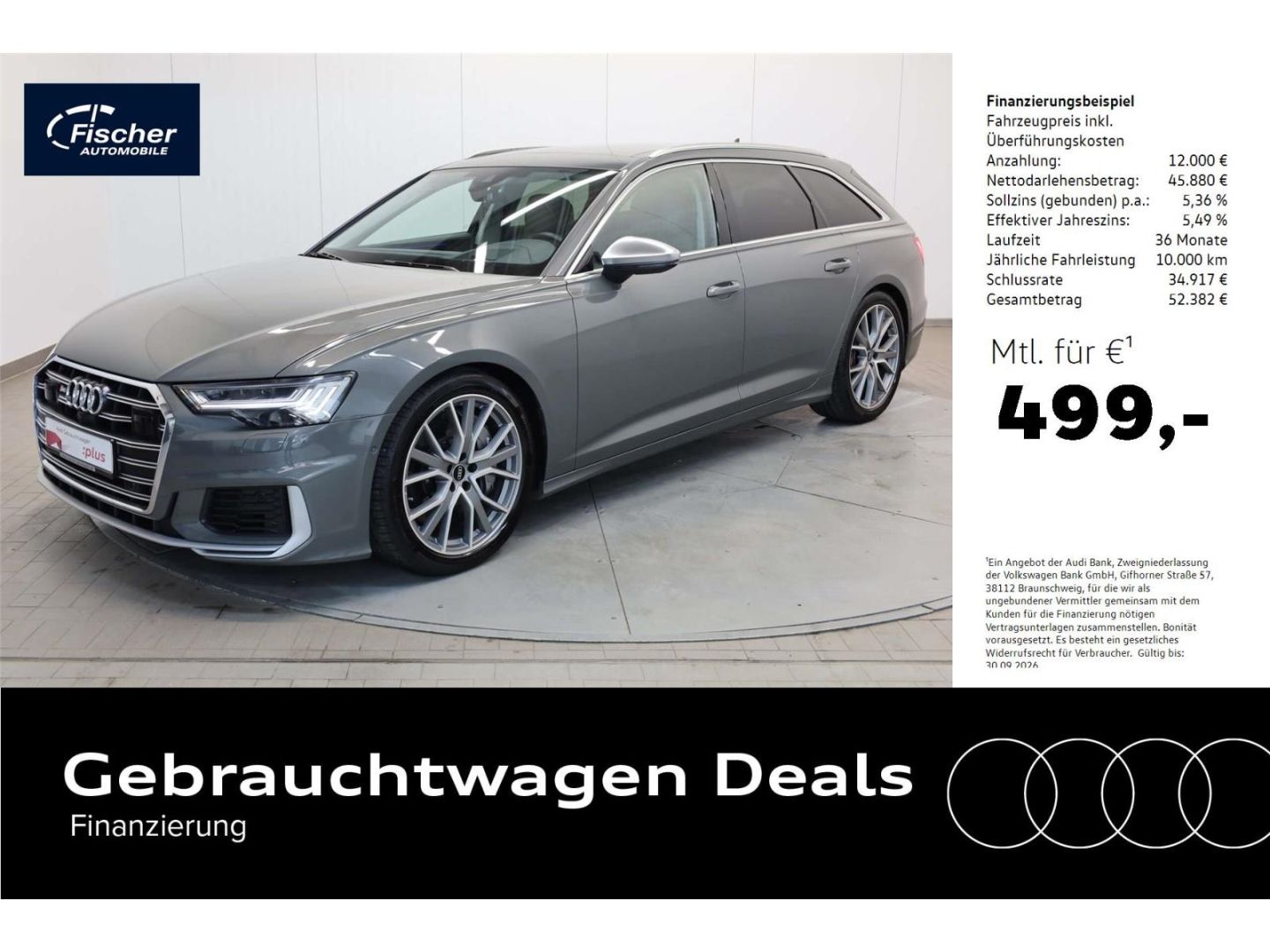 AUDI S6 Avant TDI quattro B&amp;O/HUD/ALLU/SH/360/DAB+
