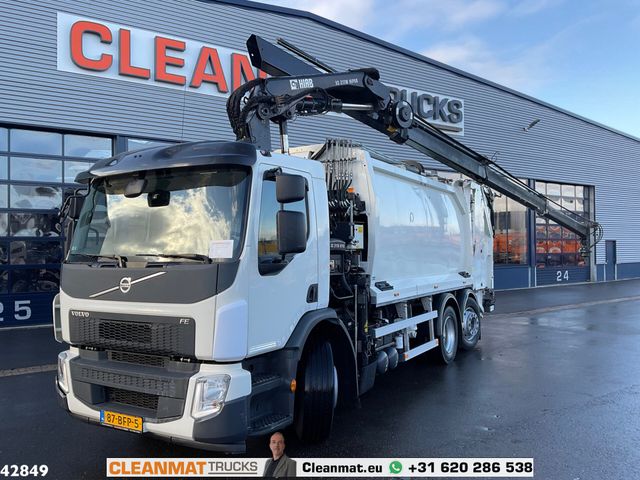 Volvo FE 280 Euro 6 Hiab 21 Tonmeter laadkraan