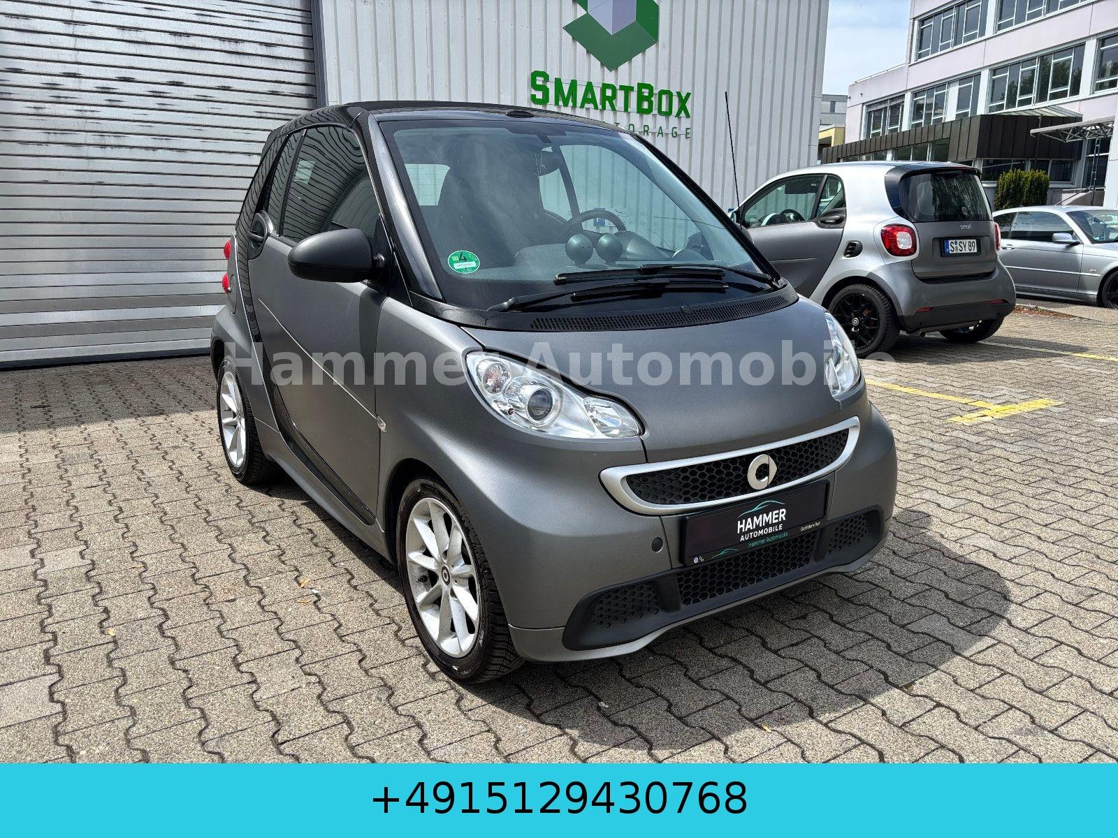 Smart ForTwo Cabrio MHD 52 kW Servo Scheckheft