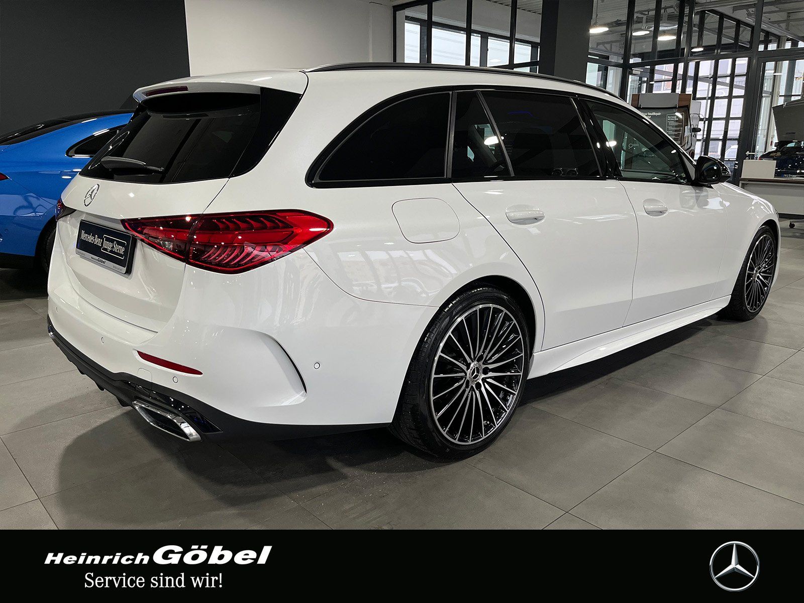 Fahrzeugabbildung Mercedes-Benz C 180 T AMG+NIGHT+AHK+STANDHZ+19"+TOTWINKEL+SMI