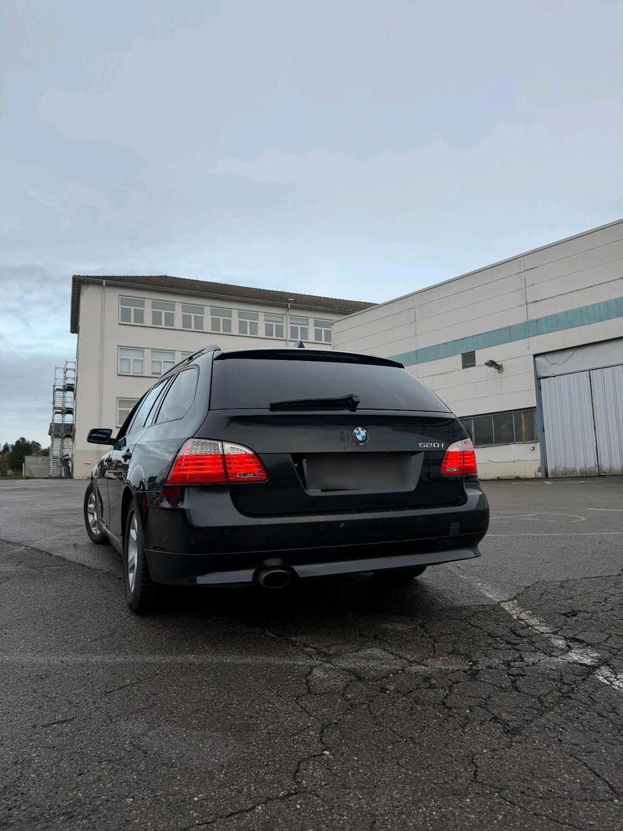 BMW 520 2008 — engine 177 HP (130kW)