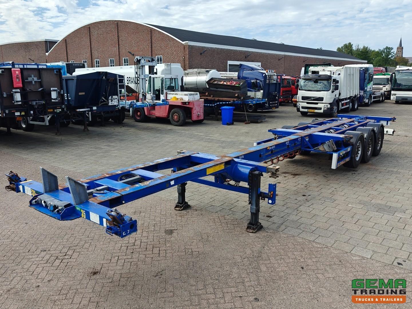 Broshuis MFCC Multi - LiftAs - Derzeit auf 40 Fuß fixiert