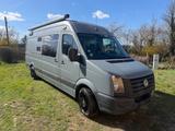 Volkswagen Crafter Renntransporter Heckgarage Motorrad - Wohnwagen & Wohnmobile in Halle