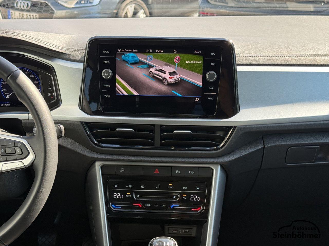 Volkswagen T-Roc Life 1.0 TSI ACC Kamera Navi APP Bluetooth, миниатюра 23