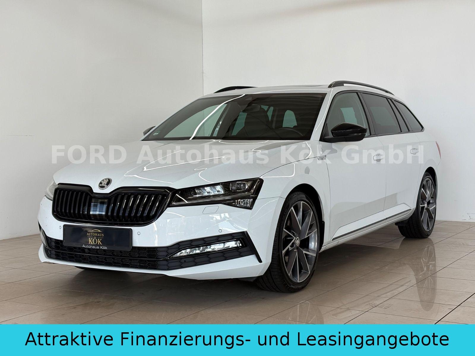 Skoda Superb Combi Sportline 4x4 PANO CARBON 8 Fach