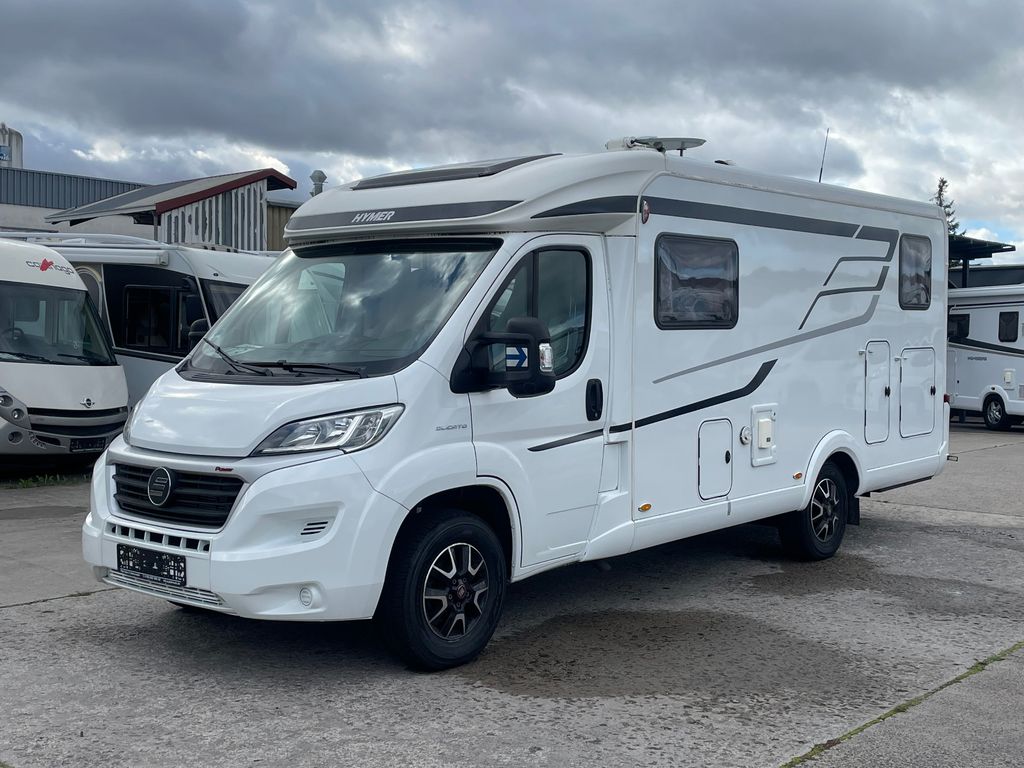 HYMER-ERIBA Exsis t 580 Automatik 9G-Einzelbetten-Solar-Sat