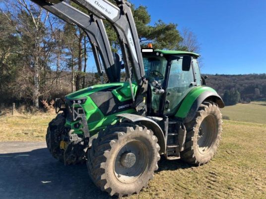 Deutz-Fahr 6215TTV mit Alö FL Q7M