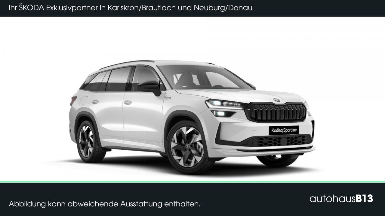 Skoda Kodiaq Sportline 2,0 TDI 4x4 NAVI+AHK+KESSY+RFK