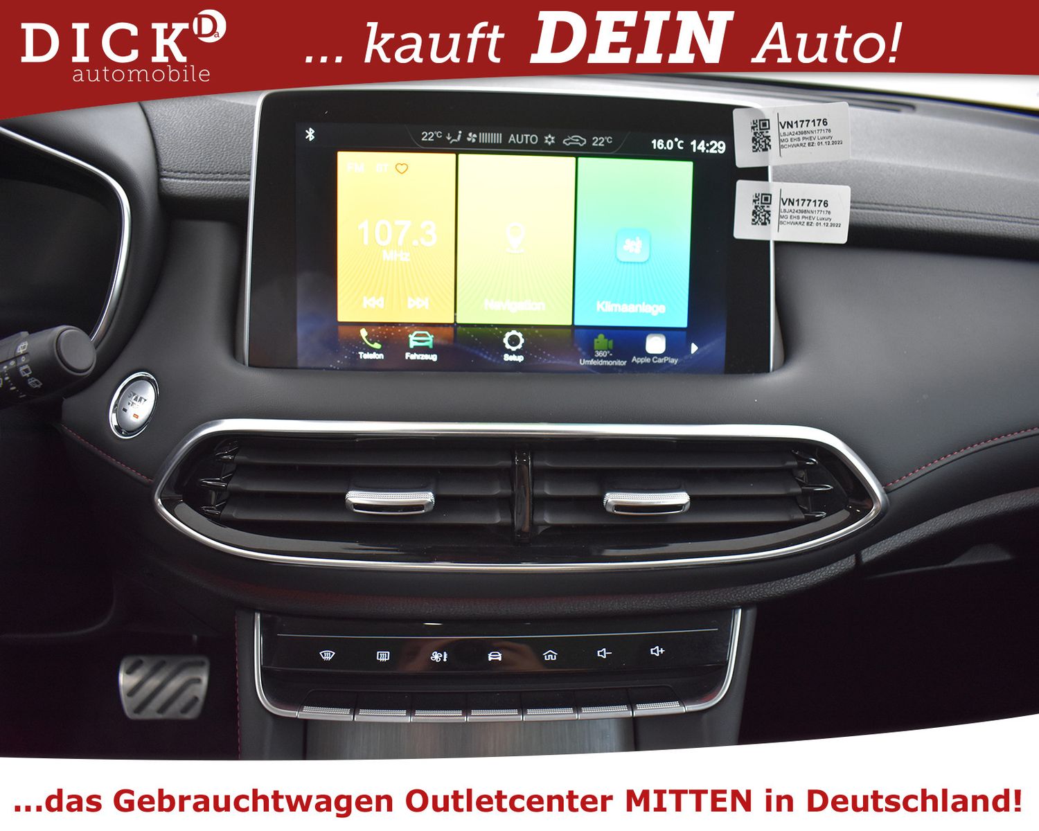 MG EHS PHEV 1.5 T-GDI Luxury  LED+PANO+ACC+SHZ+360° - Image 16