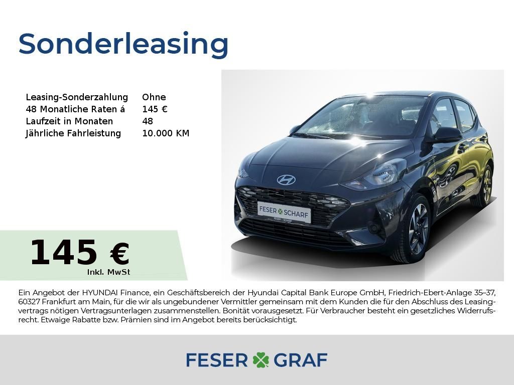 Hyundai i10 TREND NAVI KAMERA SHZ LHZ CARPLAY LED-TFL