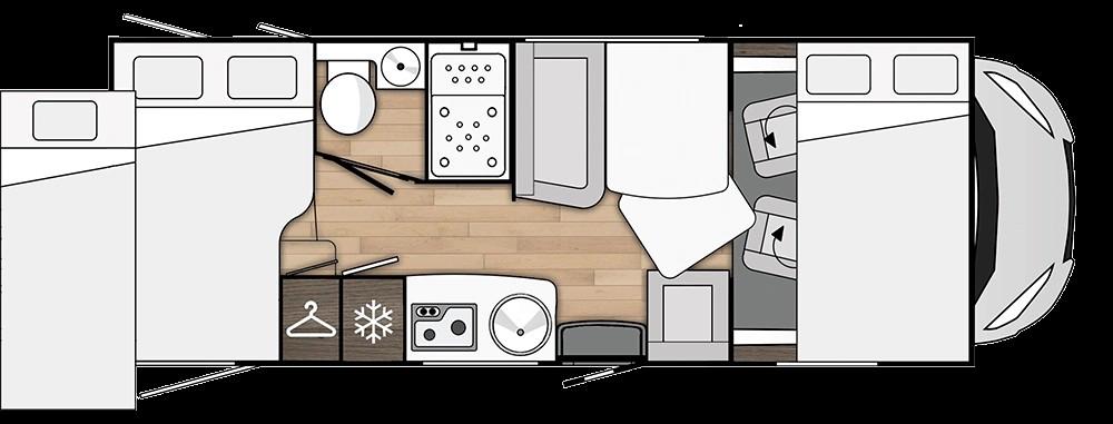 Benimar SPORT 340 UP -5 Sitzplätze -AUTOMATIK MESSEPREIS