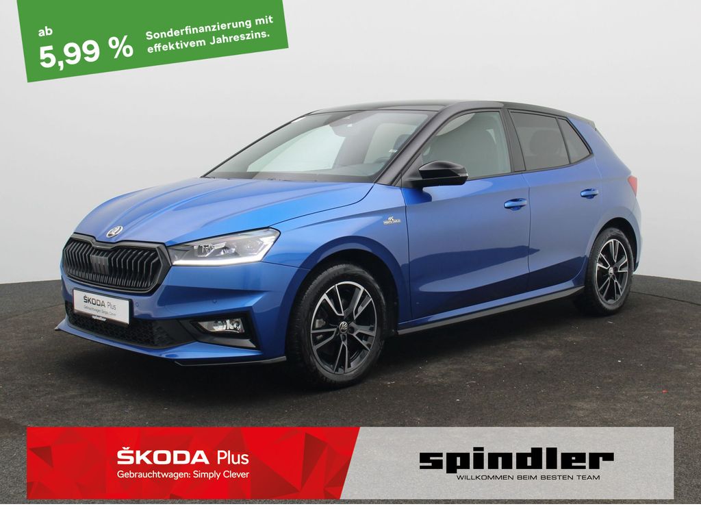 Skoda Fabia 1.0 TSI DSG Monte Carlo / Pano, LED, RFK