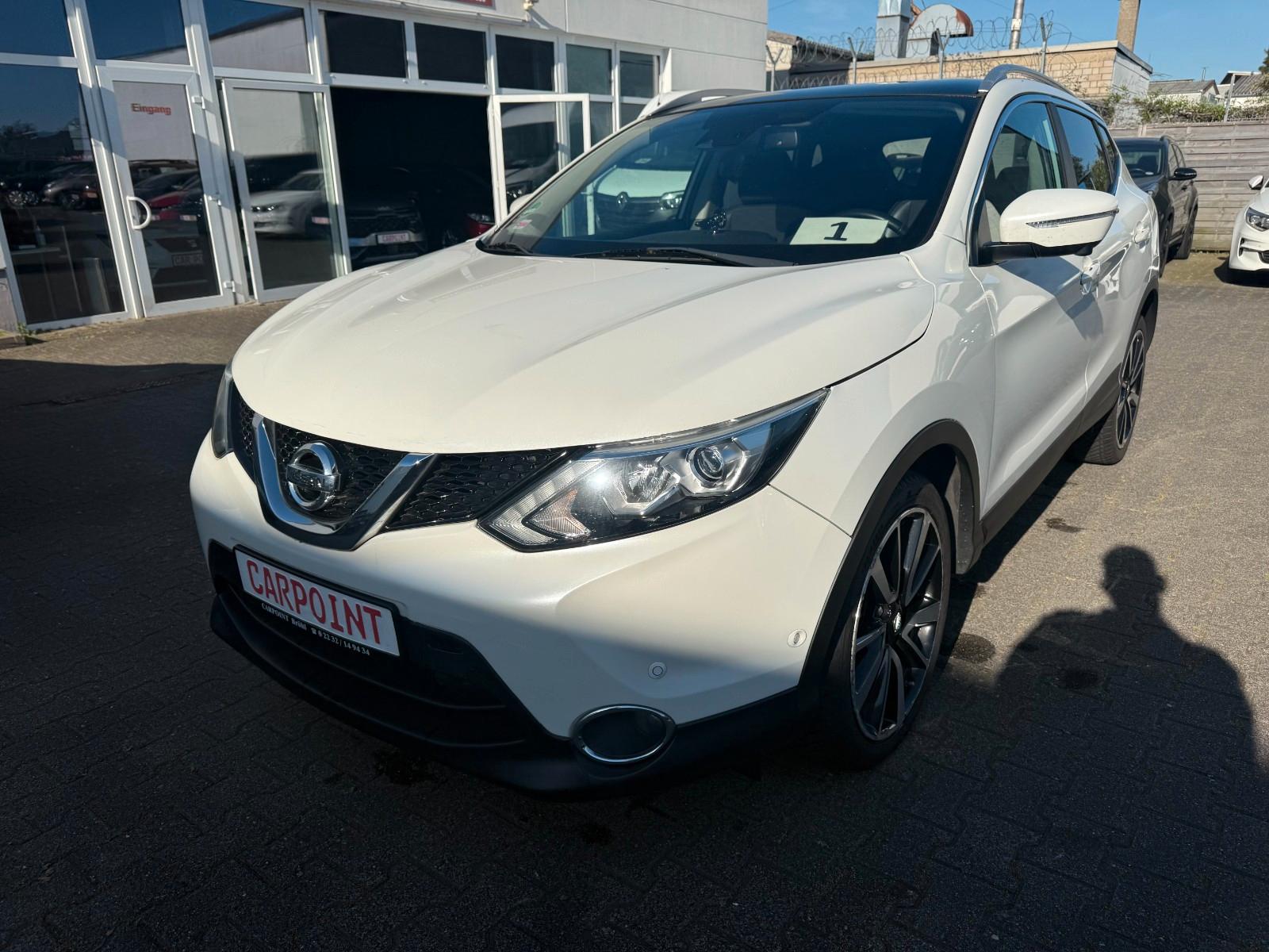 Nissan Qashqai Tekna KAMERA/TEILLEDER/KLIMA/NAVI/SHZ