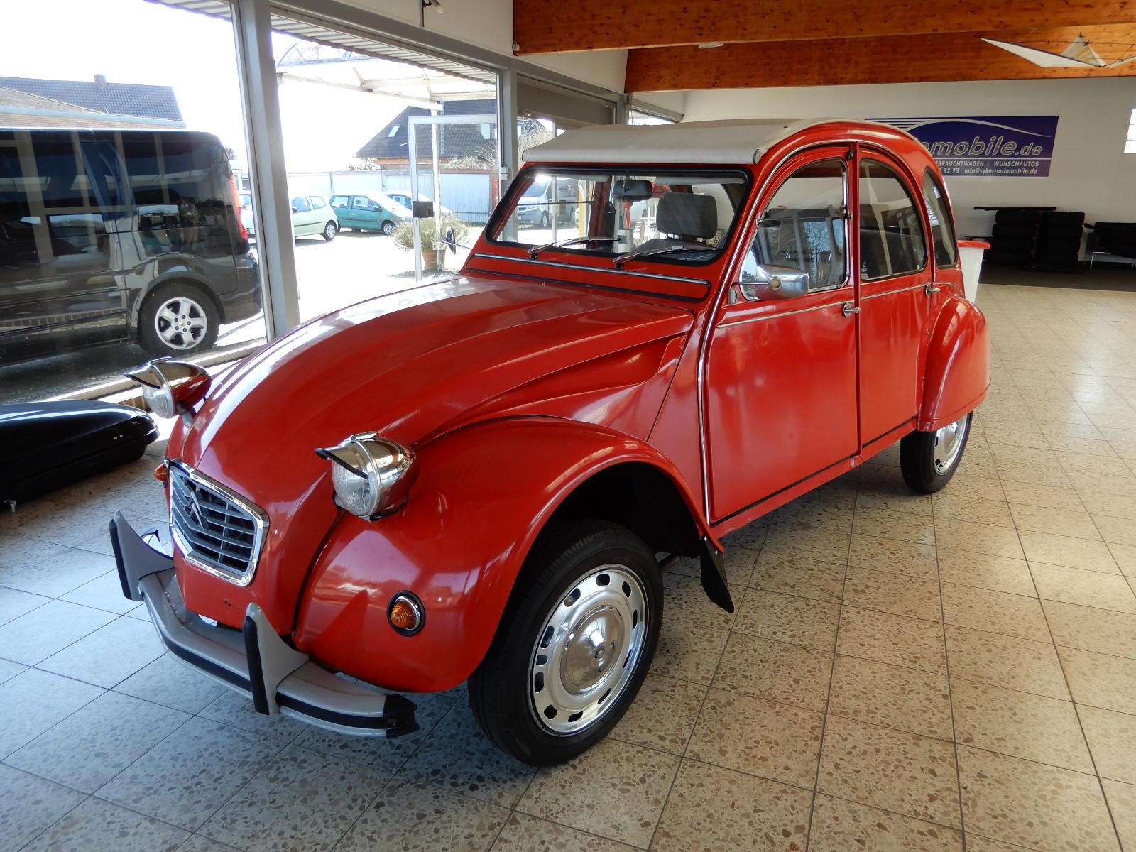Citroën 2 CV Club H-Gutachten,TÜV neu