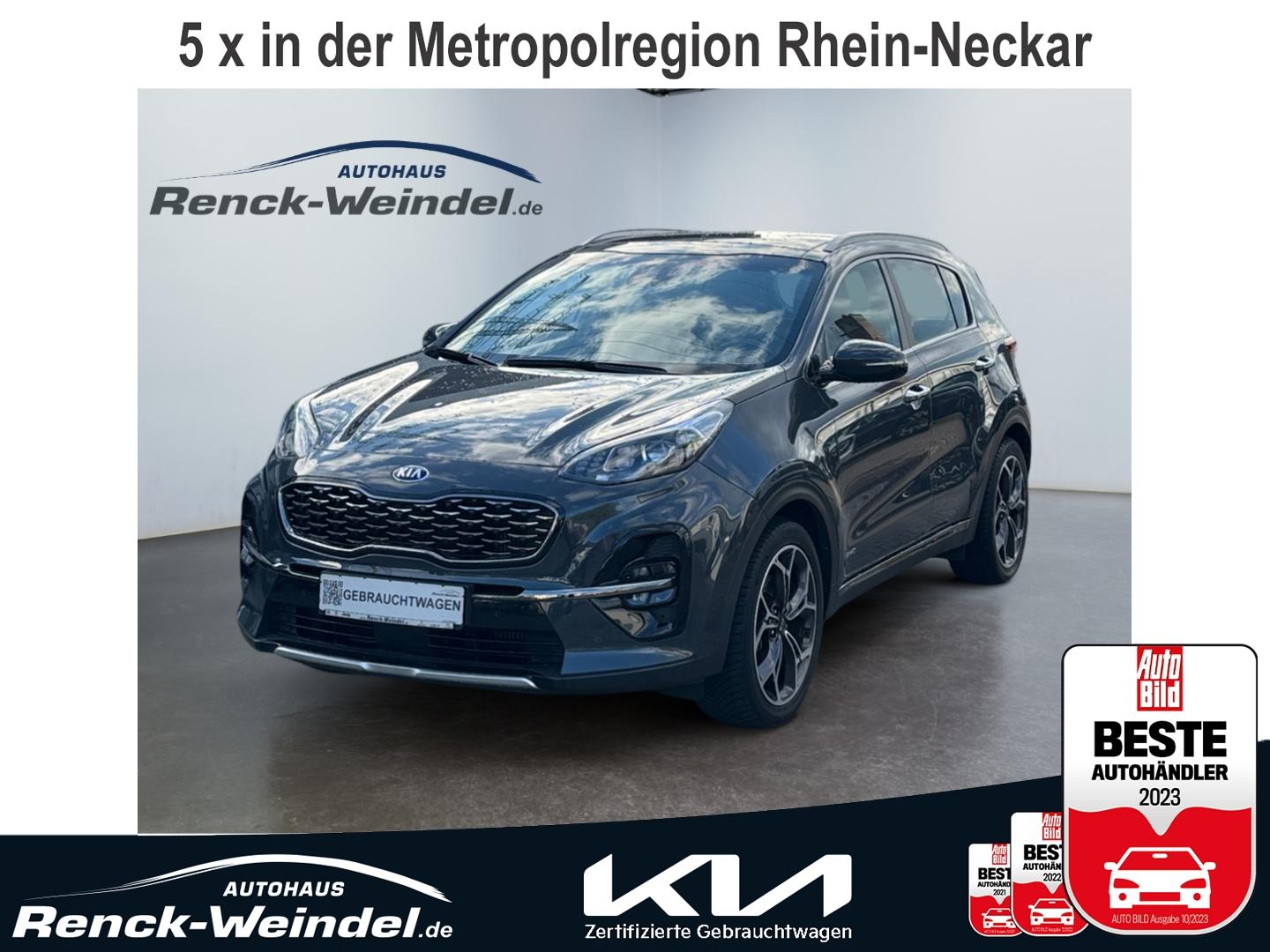 Kia Sportage 1.6 GTL 4WD Navi 360 Kamera Klimaaut AH