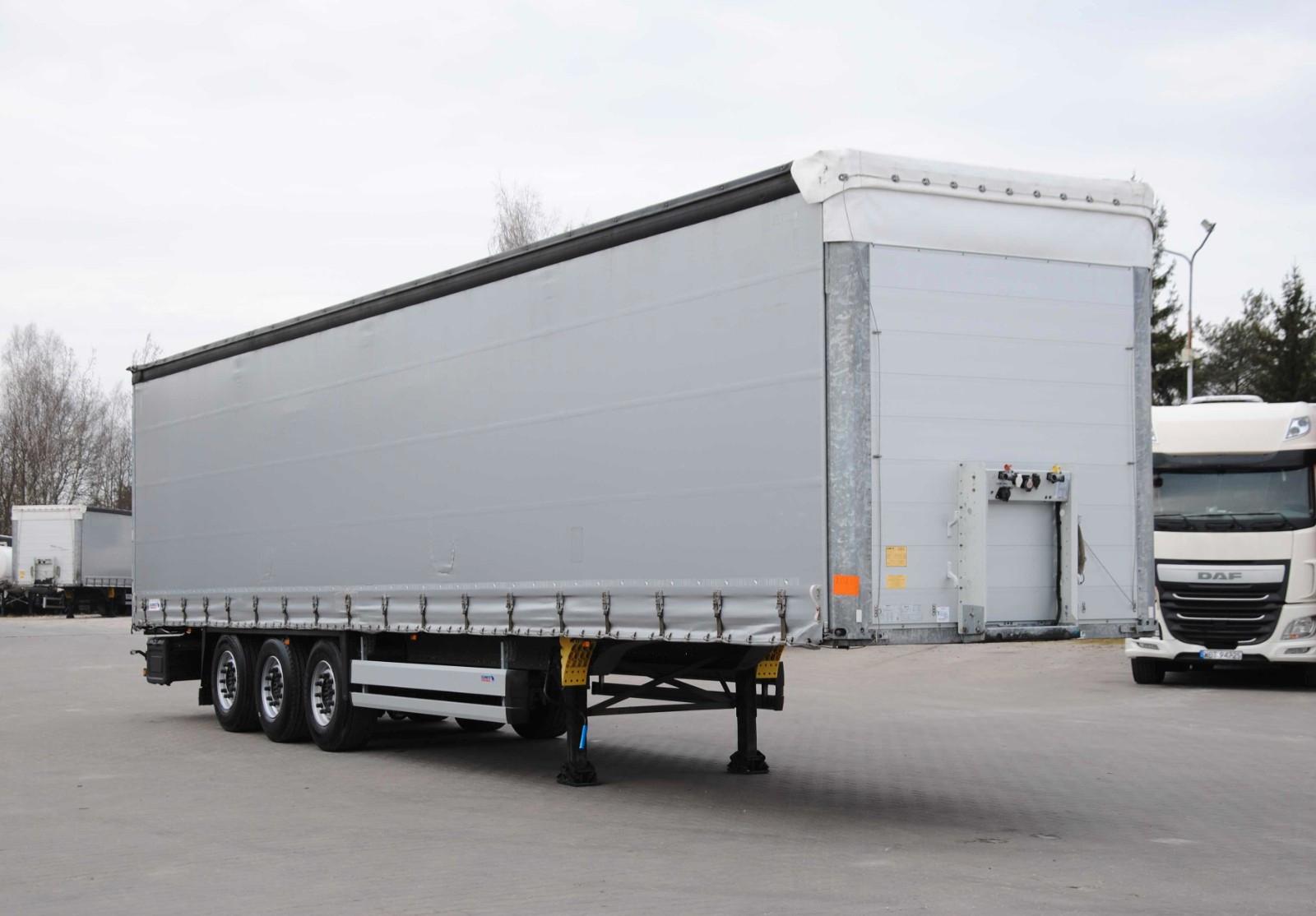 Schmitz Cargobull SCS, lifting axle