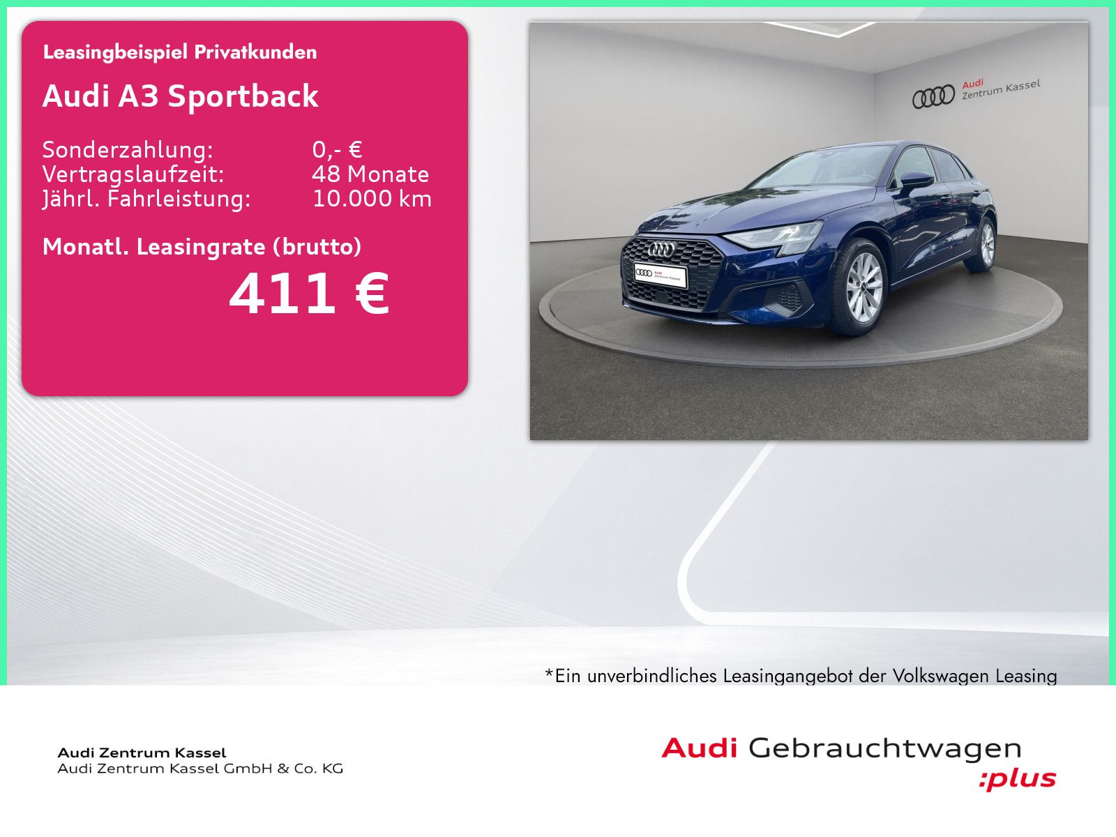 Audi A3 Sportback 35 TFSI LED PDC+ Navi Carplay