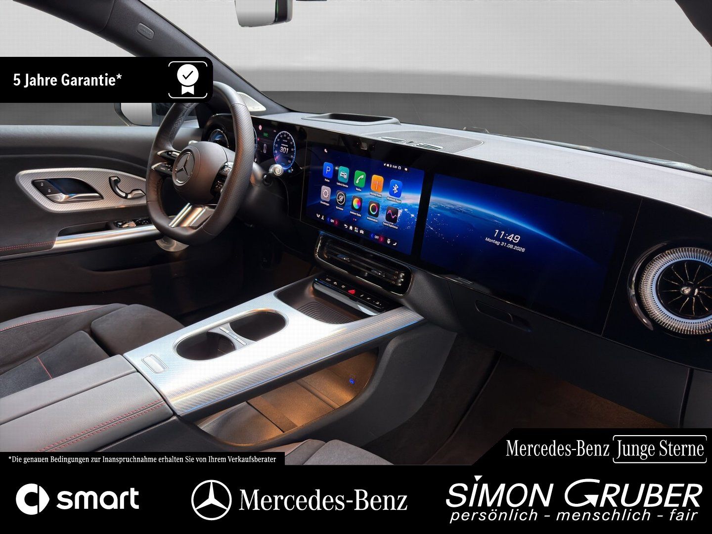 Fahrzeugabbildung Mercedes-Benz CLA 350 4M SB EQ AMG+ HUD Burm Superscreen AHK