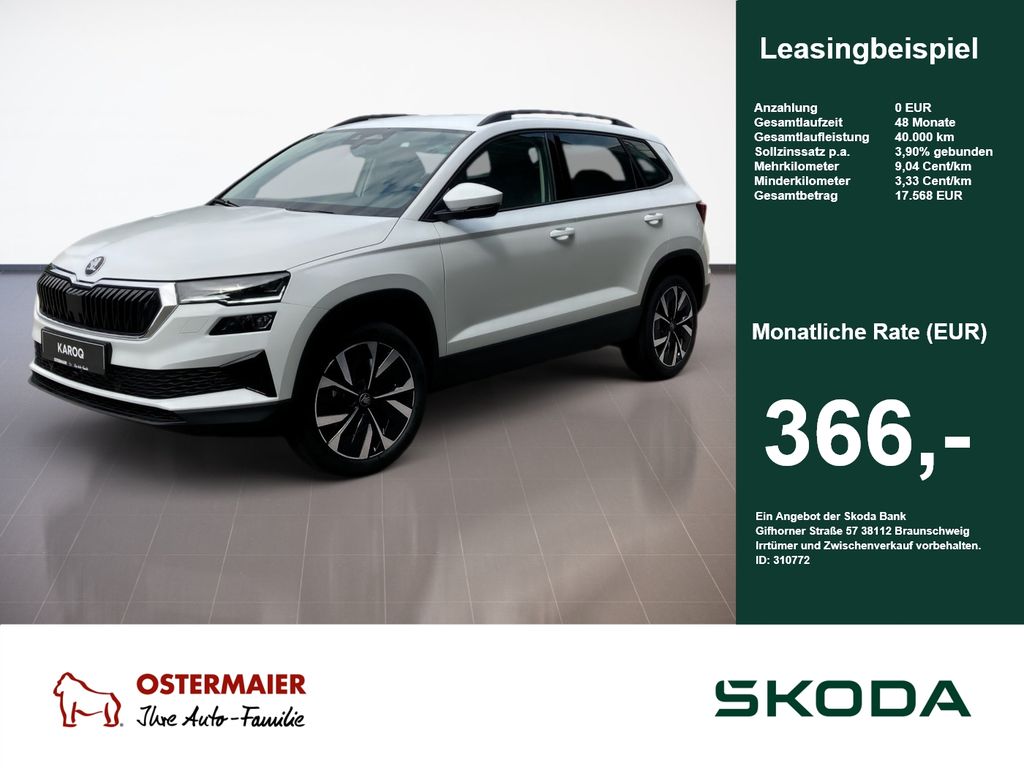 Karoq BALANCE 2.0TDI MATRIX.NAV.DSG.AHK.AMBIENTE