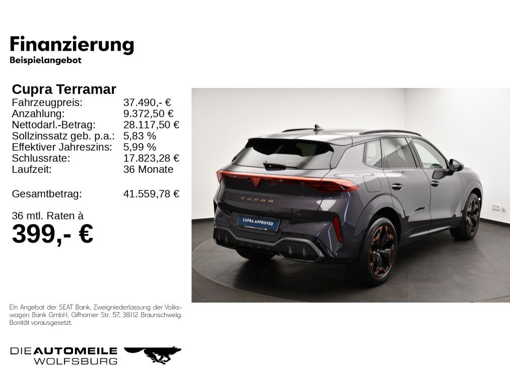 Cupra Terramar 2.0 TSI 4Drive DSG Standhzg Rückfahrkam foto 2