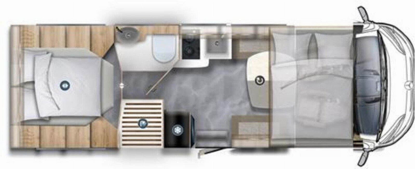 Fahrzeugabbildung Eura Mobil Integra Line GT IL 726 QF Mondial+, Mark.,170PS