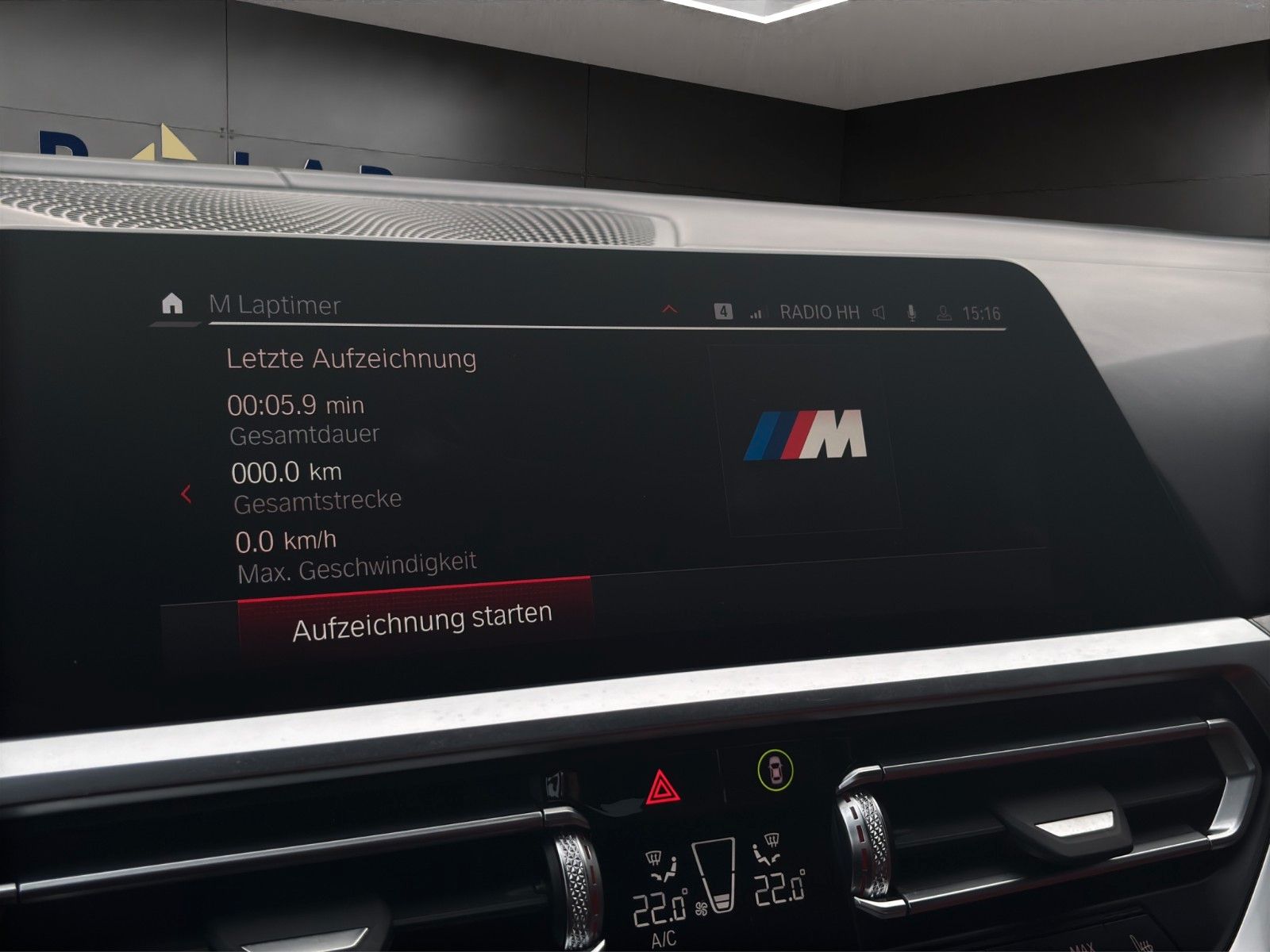 Fahrzeugabbildung BMW M3 Comp. Gelbe M-DRL/Carbon/M-Drivers/Individual