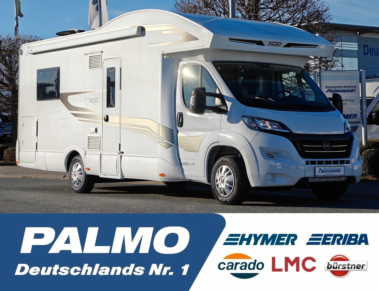 Fahrzeugabbildung XGO Dynamic 99 P + Hubbett, Solar, SAT, TV, Markise