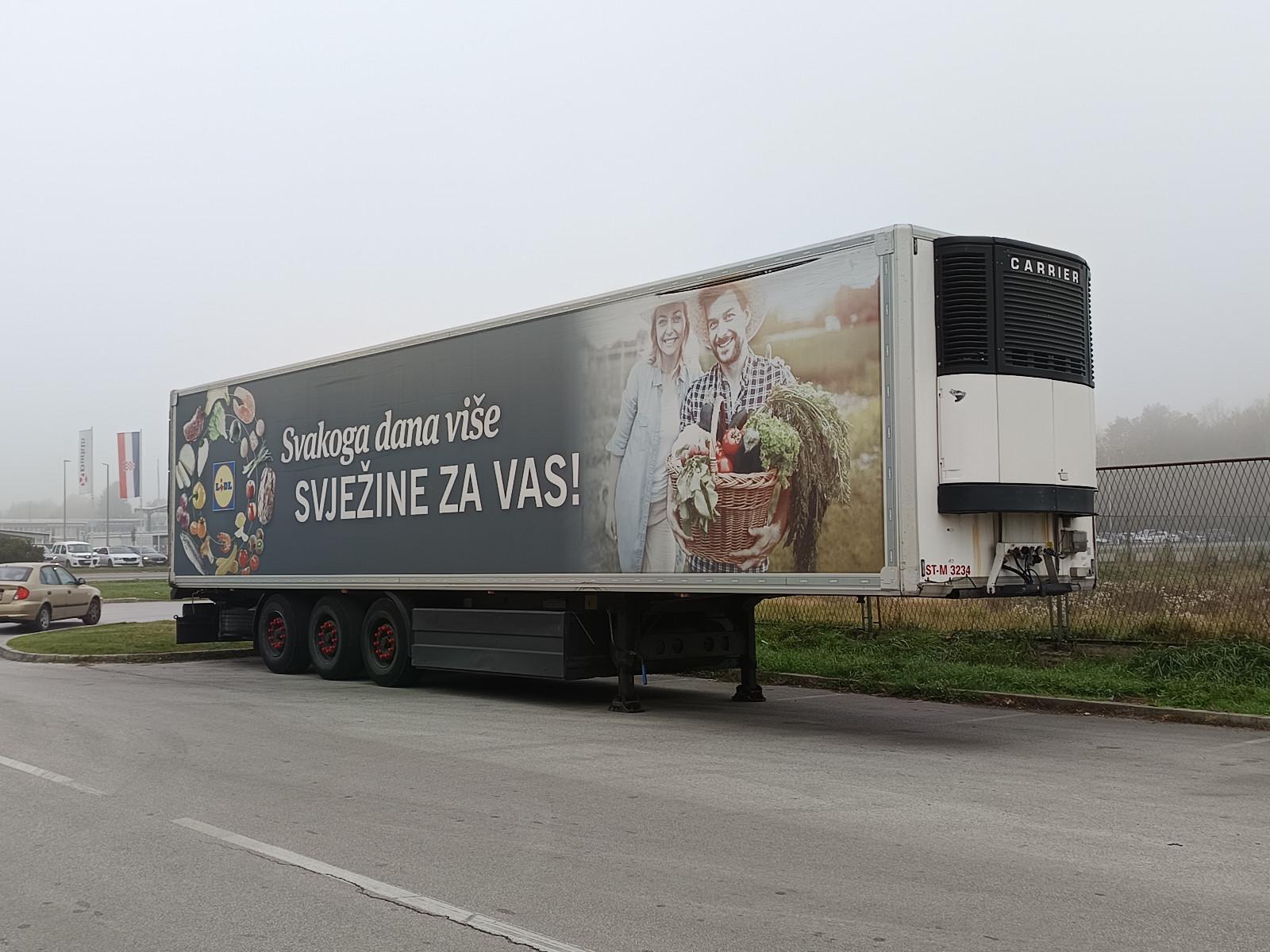 Krone SDR 27, Carrier, BPW, Palettenkasten