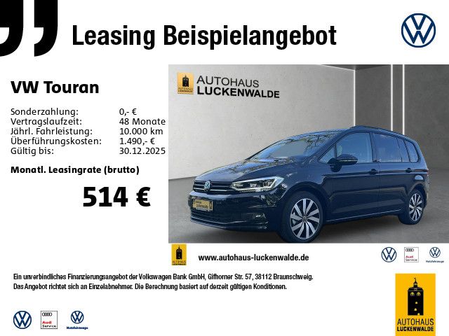 Vorschaubild: VW Touran 1.5 TSI Highline DSG *7-Sitzer*StdHz*AHK* (Fahrzeug-Nr. FD9860)