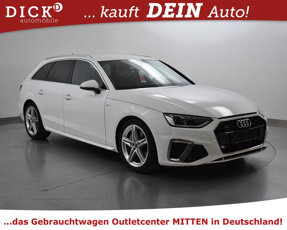 Audi A4 Av 40d Quatt Sport S LINE+B&O+LED+STANDHZ+18" - 2022