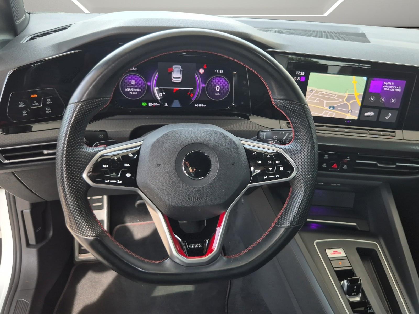 Volkswagen Golf VIII GTI Clubsport Kamera LED SHZ PDC, миниатюра 10