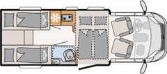 Dethleffs Just 90 T 6812 EB Hubbett Family-Aktionspreis
