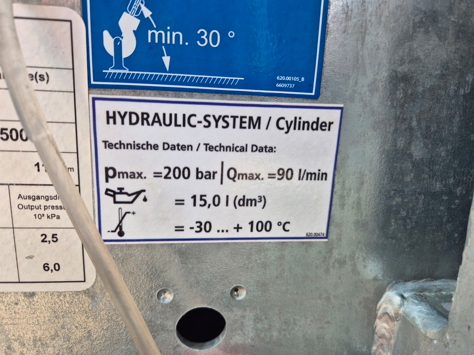 Fahrzeugabbildung Humbaur HTK 754020 Dreiseitenkipper vollverzinkt