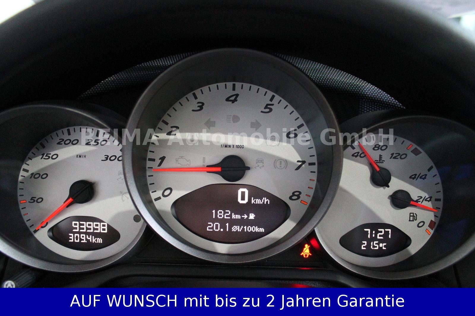 Fahrzeugabbildung Porsche Boxster S, Cabrio , " deutsche Auslieferung"