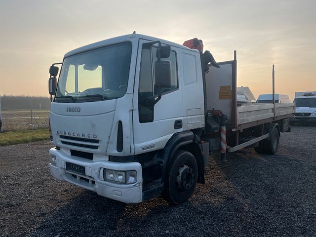 Iveco Eurocargo 160E24R Pritsche/Kran Palfinger PK8500